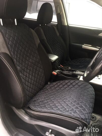 Накидки на сидения универсальные чёрные
