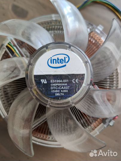 Кулер процеccорный Intel