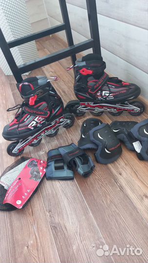 Ролики мужские, размер регулируется от 36 до 41