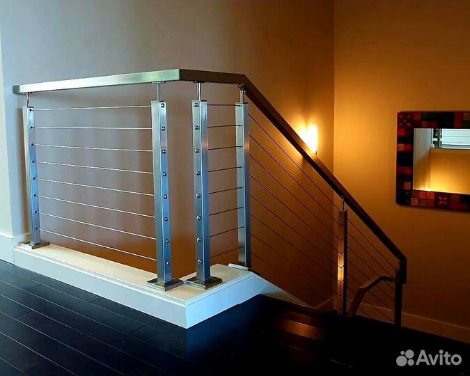 Перила из нержавеющей стали