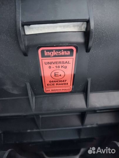 Автокресло inglesina marco polo