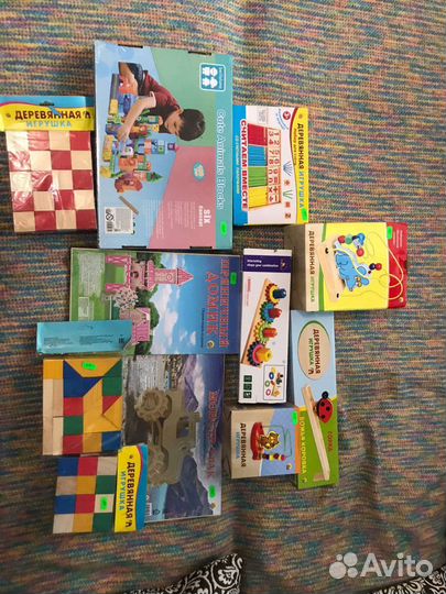Развивающие деревянные игрушкиРаспродажа 50