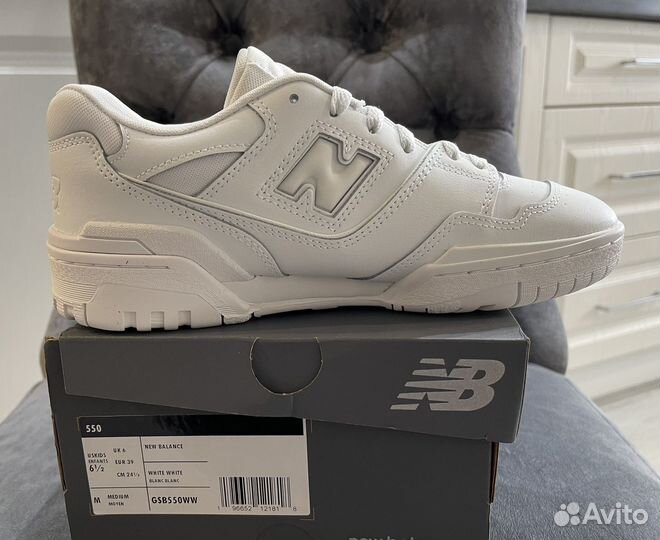 Кеды подростковые new balance 550