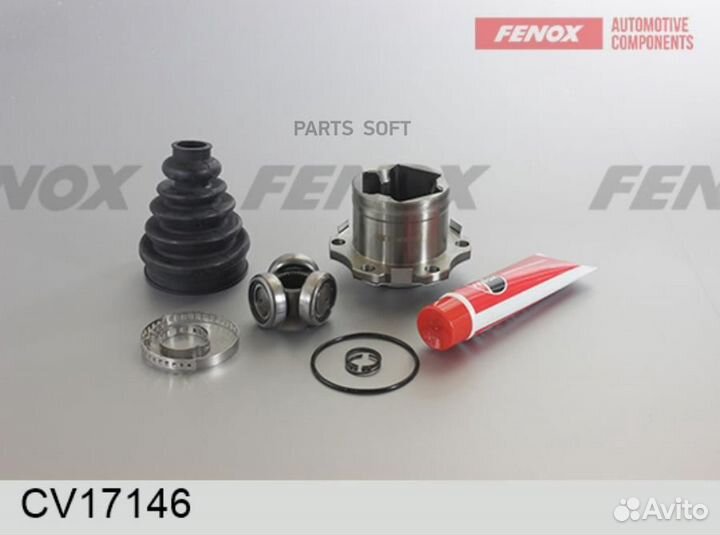 Fenox CV17146 шрус внутренний перед лев