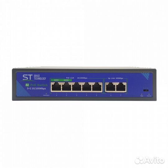 Коммутатор на 5 PoE портов ST-S50POE(2M/78W/A) PRO