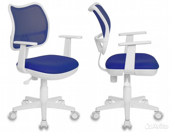 Кресло Бюрократ CH-W797 BL TW-10 синий