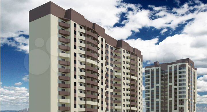 2-к. квартира, 72,3 м², 11/17 эт.