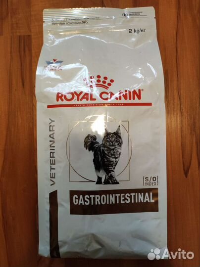 Корм для кошек Royal Canin Gastrointestinal разный
