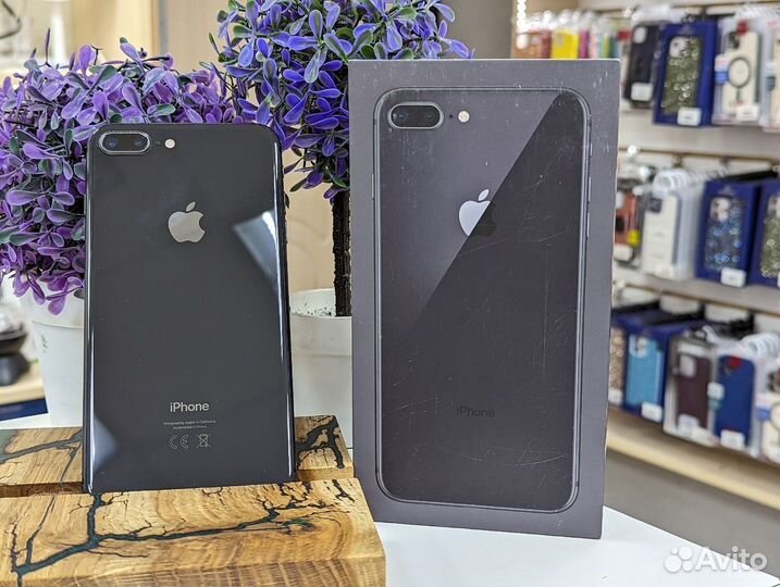 iPhone 8 Plus 64Gb Space Gray акб 77 imei354834093