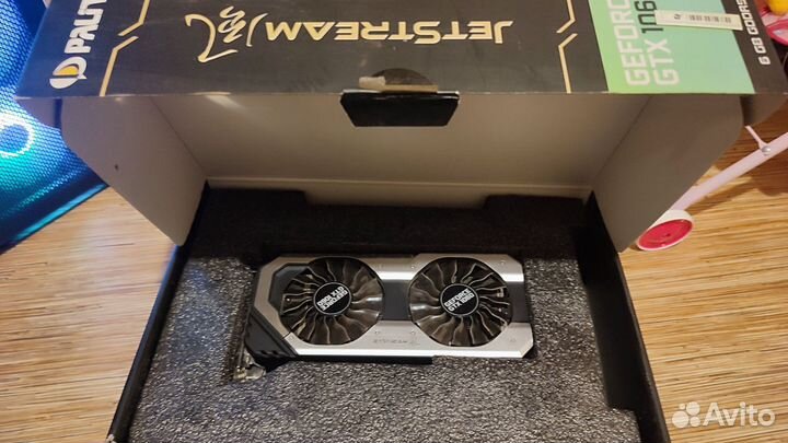 Видеокарта Palit 1060 6gb Jetstream