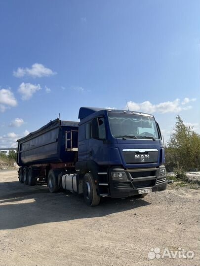 MAN TGS 19.390 с полуприцепом, 2010