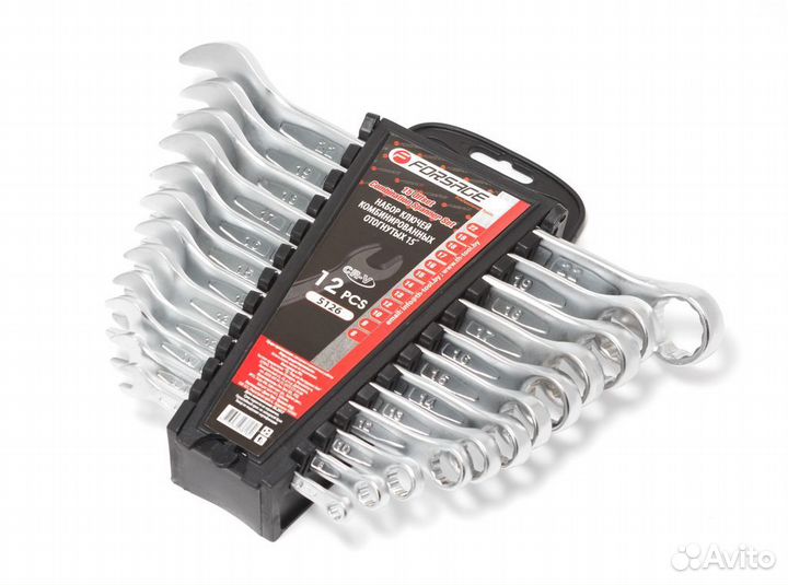 Набор ключей комбинированных 15грд., 12пр. (6, 8