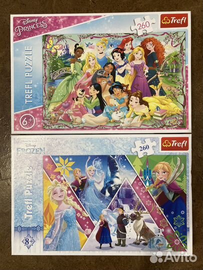 Пазлы Trefl и step puzzle