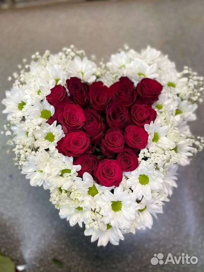 Цветы розы букет