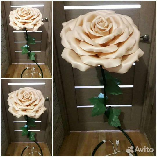 Светильники цветы из изолона