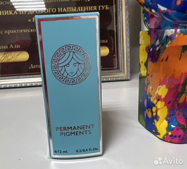 Пигменты для перманентного макияжа, татуажа