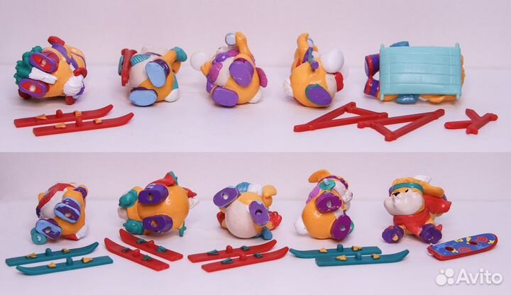 Зайцы лыжники Братцы кролики 1996 Германия Киндер