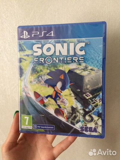 Новый Sonic Frontiers ps4 ps5 Соник