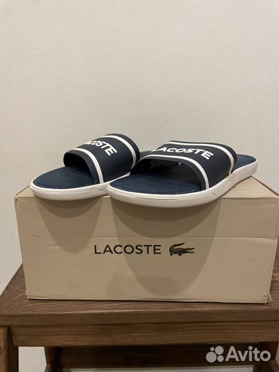 Тапки lacoste женские