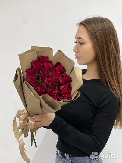 Цветы букеты 101 роза доставка 24/7