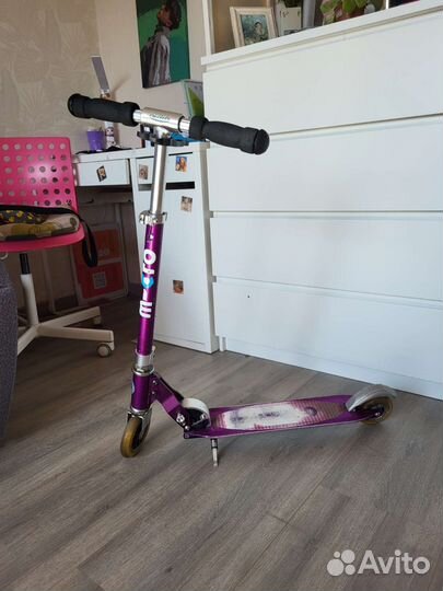 Самокат детский двухколесный бу