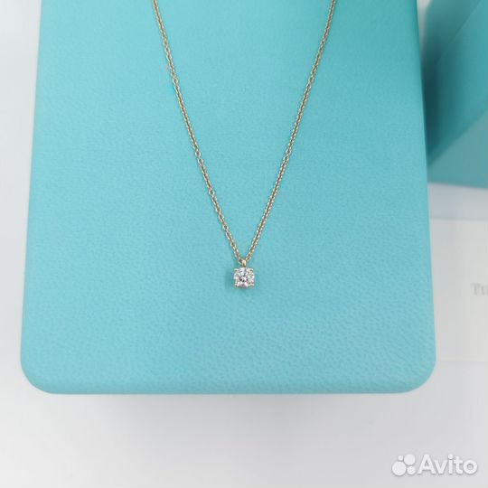 Кулон Tiffany & Co Solitaire 0.24 ct