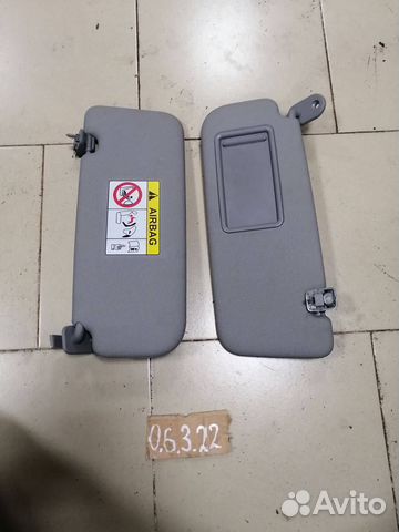 Козырек солнцезащитный Solaris 1