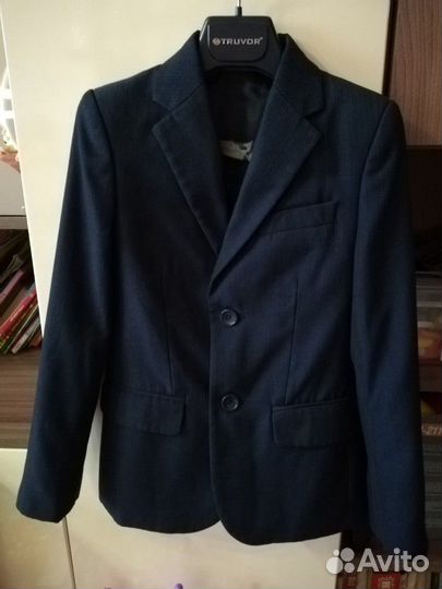 Школьный жилет и пиджак на мальчика, фирма truvor