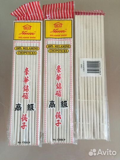 Многоразовые палочки для суши Hoover 20 шт/уп