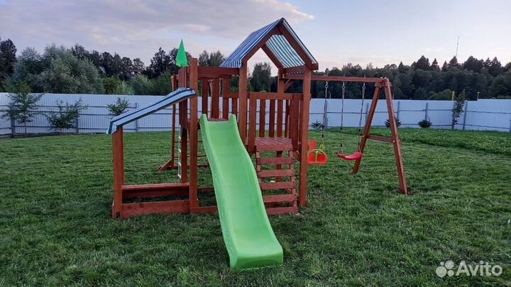 Новый детский спортивный комплекс для дачи