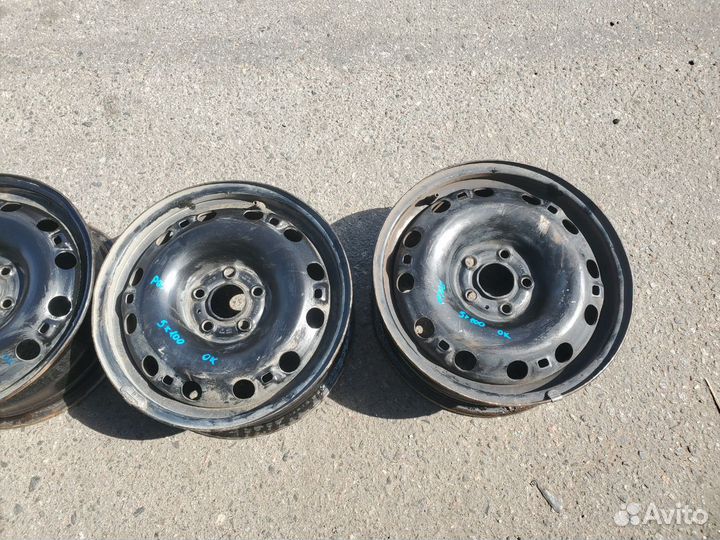 VW Polo Rapid Диск колесный R15