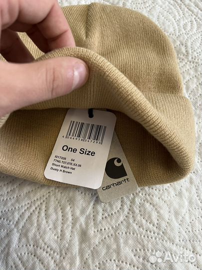 Шапка carhartt WIP Short Watch Hat Оригинал