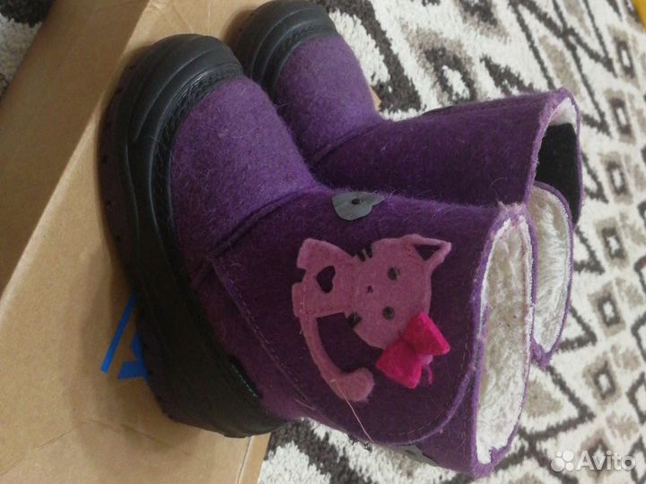 Валенки на девочку 28-29