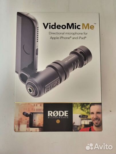 Микрофон rode VideoMic ME, черный videomicme