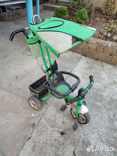 Трехколесный велосипед коляска