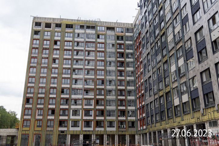 3-к. квартира, 55,8 м², 2/15 эт.