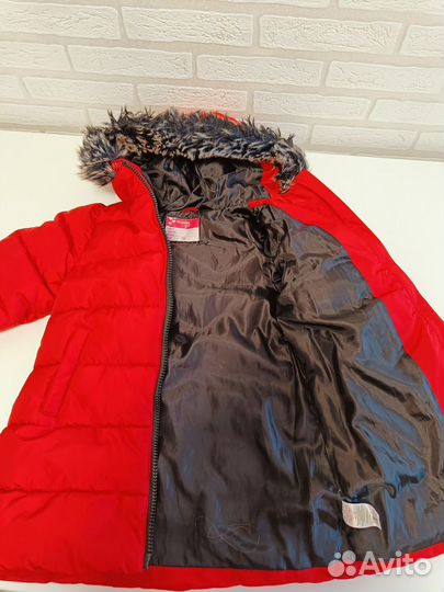 Пуховик зимний для девочки