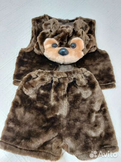 Новогодний костюм медведя 110-122