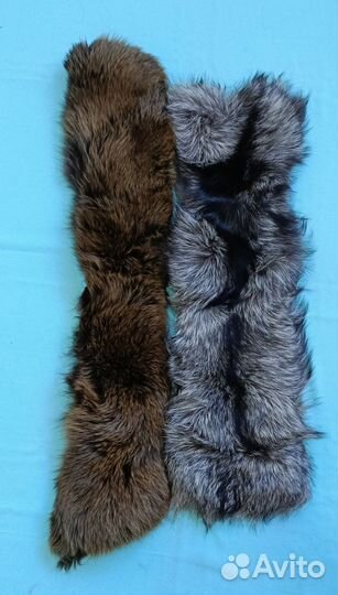 Шкурка животных норковая писец чернобурка обрезки