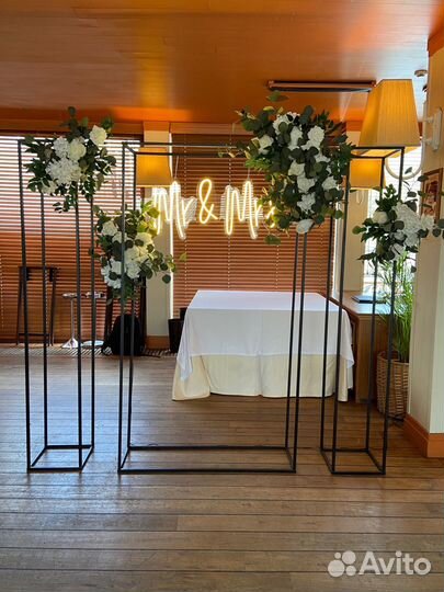 Свадебный декор, оформление свадьбы