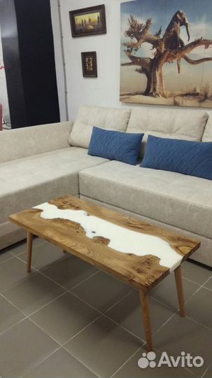 Стол из слеба