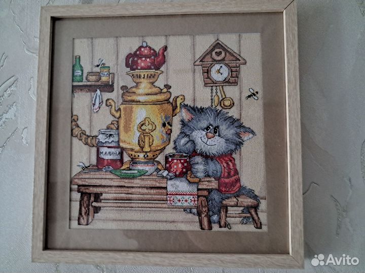 Картина вышитая крестиком