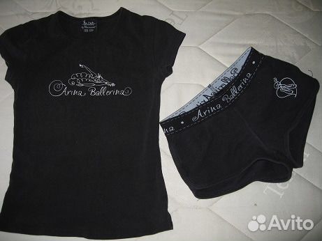 Майки, футболки, шорты для гимнастики, хореографии