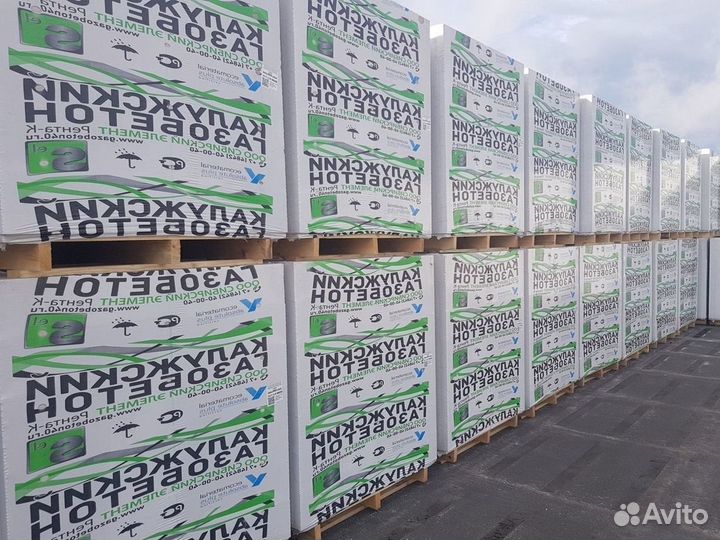 Газоблок Газобетонные блоки от производителя