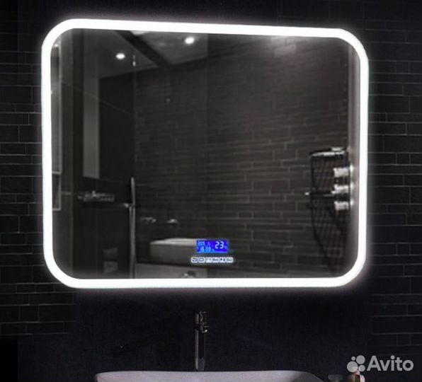 Зеркало с подсветкой и музыкой в ванную