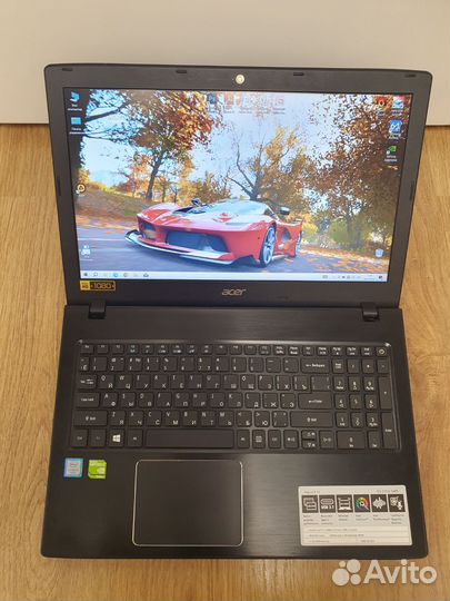 Acer Aspire E5 мощный i3-6006/12gb/940mx/256ssd