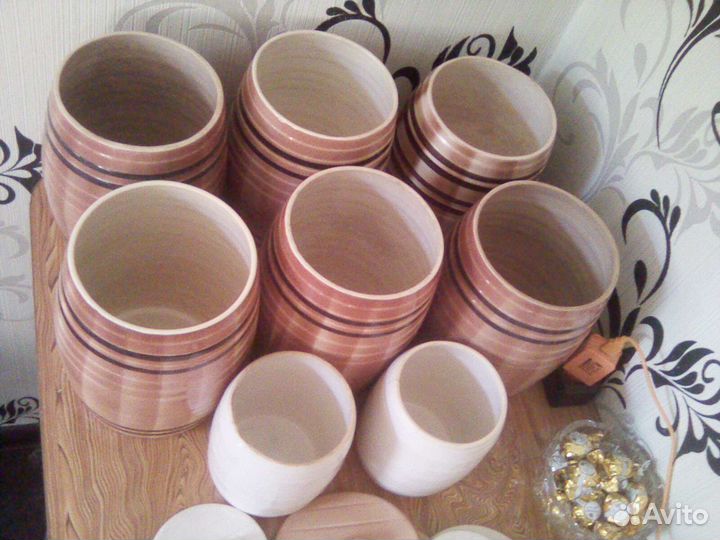 Боченок для мёда. Керамика. СССР