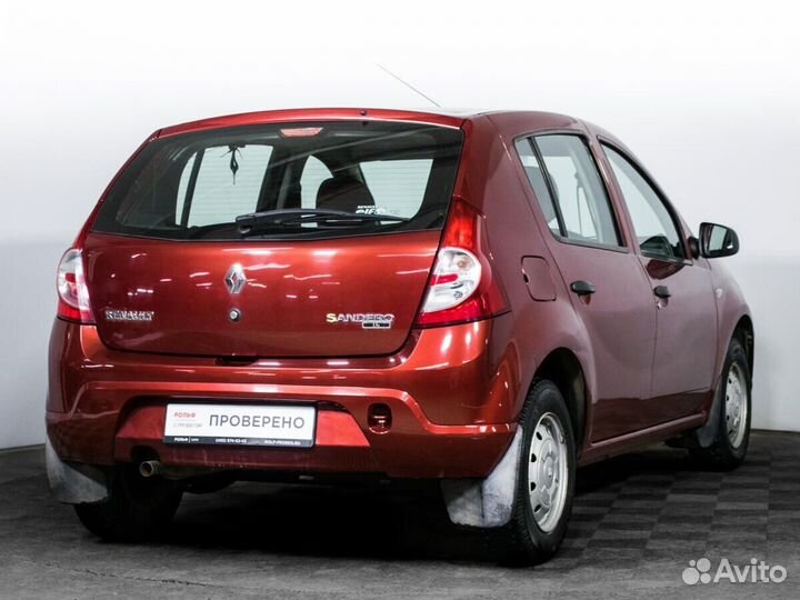 Renault Sandero 1.4 МТ, 2014, 51 557 км
