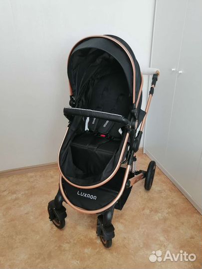 Коляска 3 в 1 новая luxmom