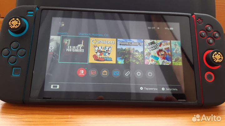 Nintendo Switch(Прошитая) + 128gb